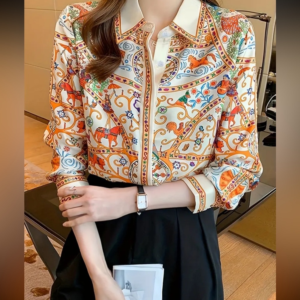 PREMIUM LUXE LOOK MULTI COLOR TOP
